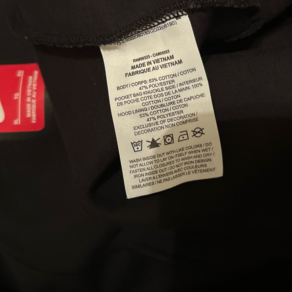 Nike Sportswear Tech Fleece Windrunner Full Zip Hoodie Black Mens XL - Picture 7 of 7